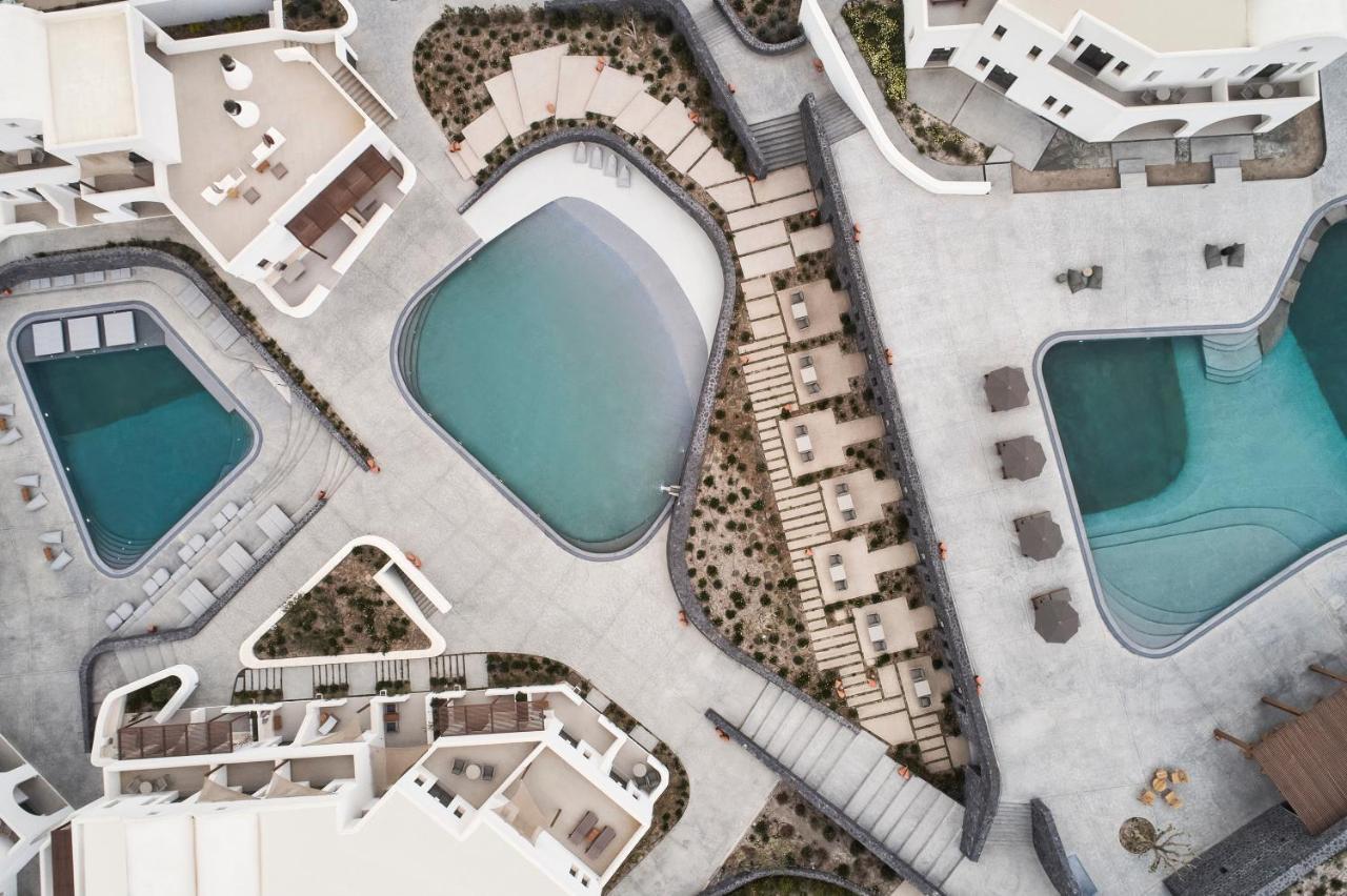 Orama Hotel & Spa Fira  Luaran gambar The hotel from above