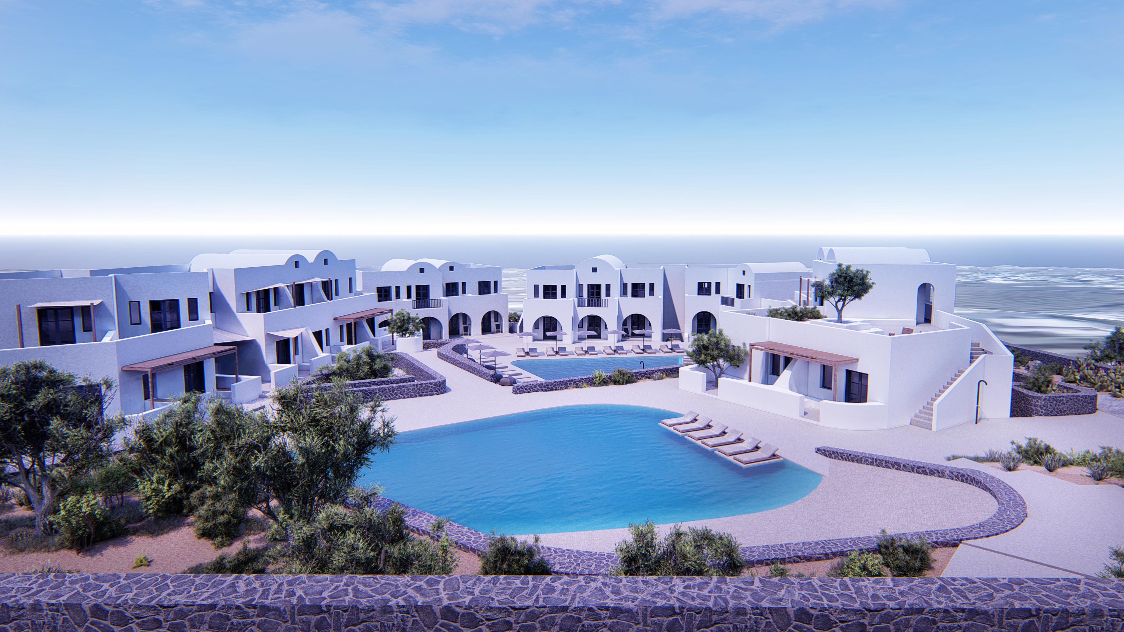 Orama Hotel & Spa Fira  Luaran gambar The hotel's pool